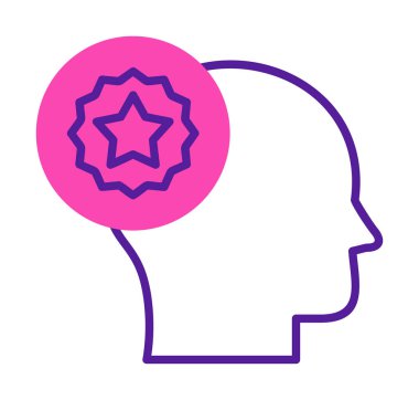 favori Kullanıcı simgesi vektör illüstrasyon tasarımı