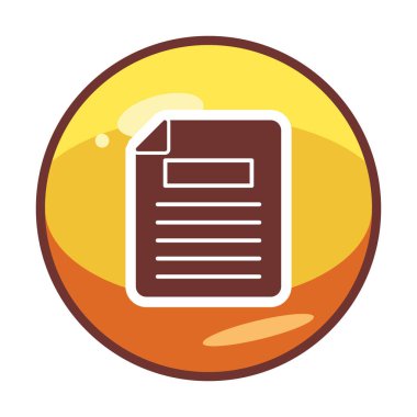 Seo Rapor. dosya belgesi izole edilmiş simge vektör illüstrasyon tasarımı                    