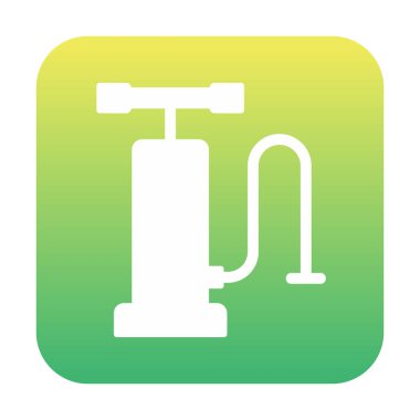 Hava Pompası Taslak Simge vektör çizimi tasarımı