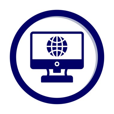 Internet bağlantısı simgesini vektör çizim