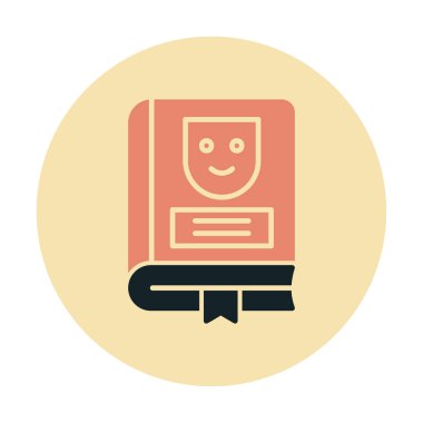 Çizgi Roman simgesi, vektör illüstrasyonu  