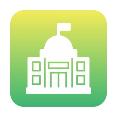 Elçilik oluşturma vektör çizgisi simgesi, 