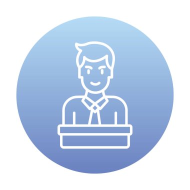 ana bilgisayar simgesi vektör çizimi