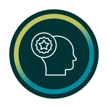 favori Kullanıcı simgesi vektör illüstrasyon tasarımı