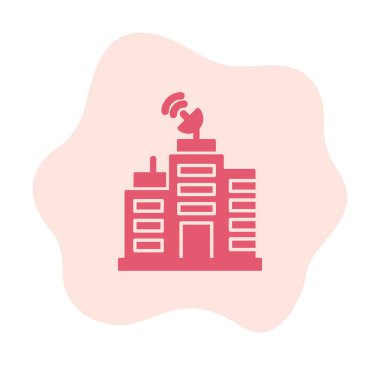 Basit Ağ Oluşturma simgesi, vektör çizimi