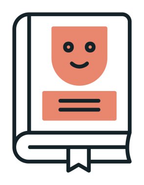 Çizgi Roman simgesi, vektör illüstrasyonu  