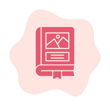 Fotoğraf Albümü vektör simgesi modern vektör illüstrasyonu