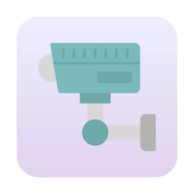 ccTV kamerasının vektör illüstrasyonu 