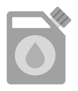  Yakıt Çubuğu simgesi, vektör illüstrasyonu   