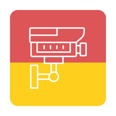 ccTV kamerasının vektör illüstrasyonu 