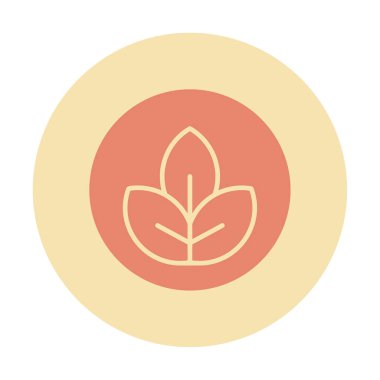 kutsal kişilerin resmi, vektör çizim yaprakları web