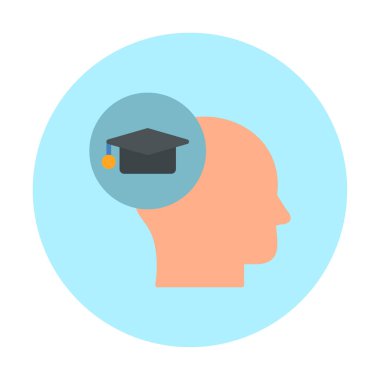 Simge, vektör illüstrasyon tasarımı öğreniliyor                  