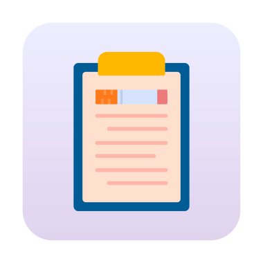 Grafik, basit pano simgesi vektör çizimi