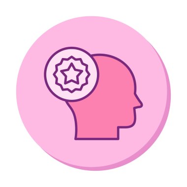 favori Kullanıcı simgesi vektör illüstrasyon tasarımı