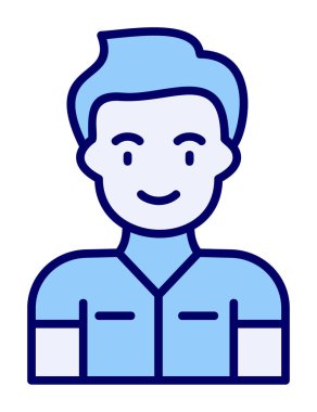 Dişçi web simgesi, vektör illüstrasyonu