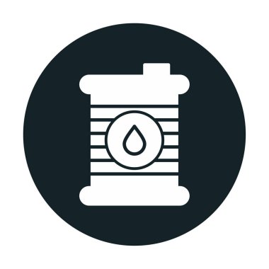 Fıçı ikonu. Vektör İllüstrasyonu