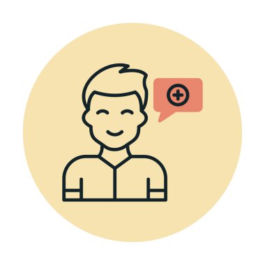 Pozitif Düşünce konsepti vektör illüstrasyonu