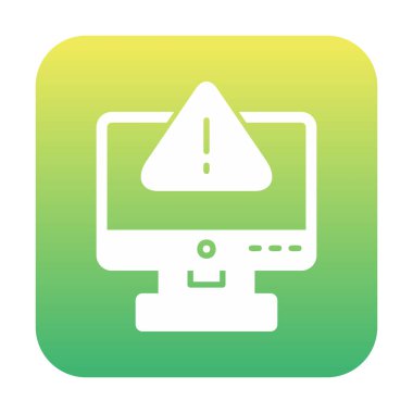 Hata imza simgesi vektör illüstrasyonu