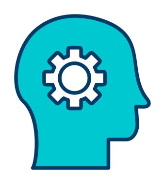 yaratıcı vektör düz renk simgesi 