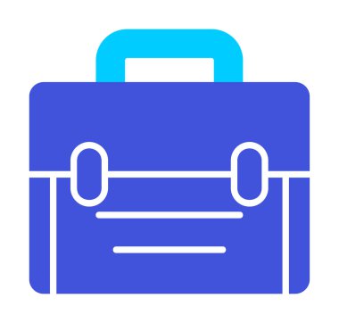 düz çanta vektör illüstrasyon tasarımı