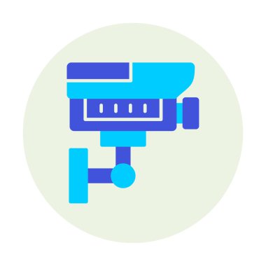 ccTV kamerasının vektör illüstrasyonu 