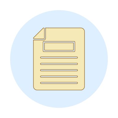 Seo Rapor. dosya belgesi izole edilmiş simge vektör illüstrasyon tasarımı                    