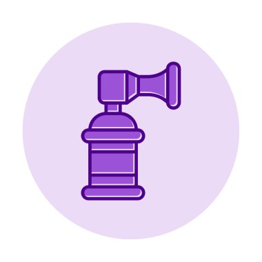 Air Horn simgesinin vektör illüstrasyonu