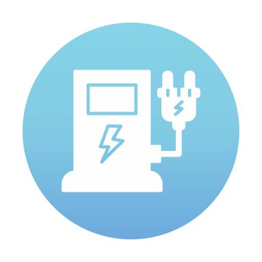 İstasyon simgesi tasarımı, vektör illüstrasyonu yükleniyor