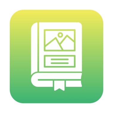 Fotoğraf Albümü vektör simgesi modern vektör illüstrasyonu