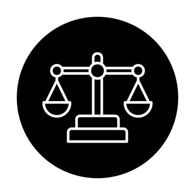 ölçekli düz simge, vektör illüstrasyonu 