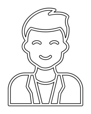 Doktor simgesinin vektör çizimi