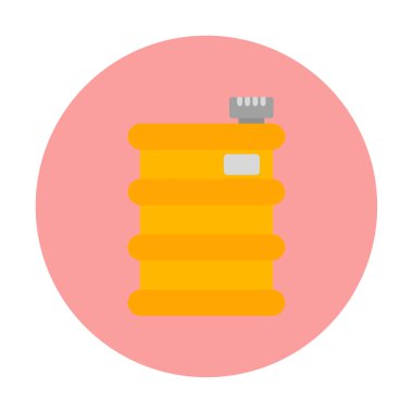 Fıçı ikonu. Vektör İllüstrasyonu