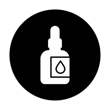 Ağız Aşısı Web simgesi, vektör illüstrasyonu