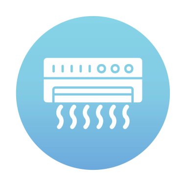 Klima ikonu vektör illüstrasyonu