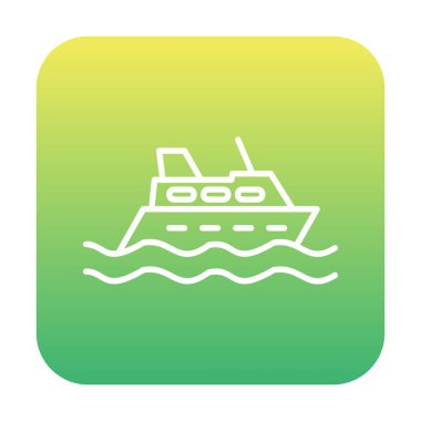 Gezinti. Web simgesi basit illüstrasyon 