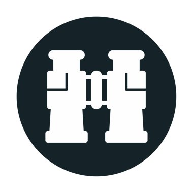 binoküler ikon vektör çizimi