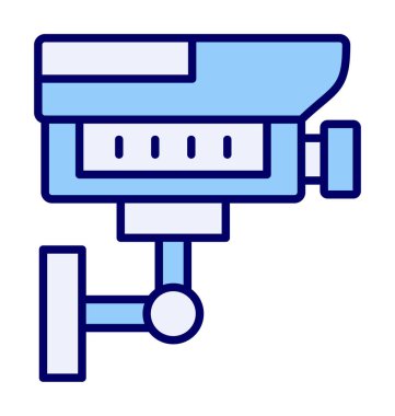 ccTV kamerasının vektör illüstrasyonu 