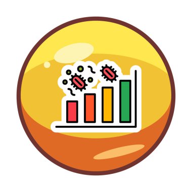 ilerlemeyi artıran veri analiz renk simgesi