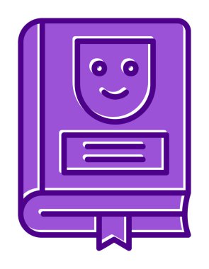 Çizgi Roman simgesi, vektör illüstrasyonu  