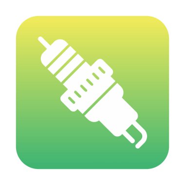 Buji simgesinin vektör illüstrasyonu