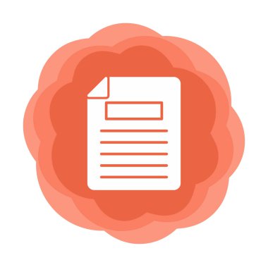 Seo Rapor. dosya belgesi izole edilmiş simge vektör illüstrasyon tasarımı                    