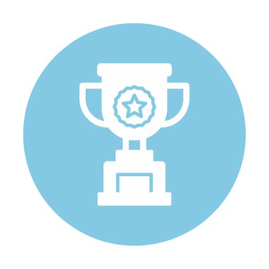 kupa simgesi, vektör çizimi