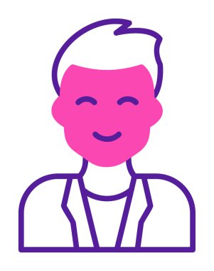 Doktor simgesinin vektör çizimi