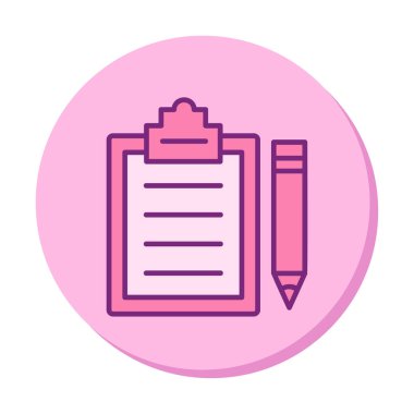 Pano simgesi, vektör illüstrasyonu basit tasarım