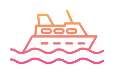 Gezinti. Web simgesi basit illüstrasyon 