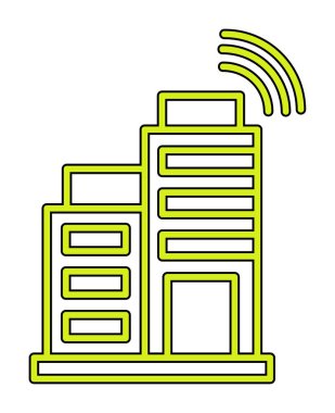vector illustration of smart city  