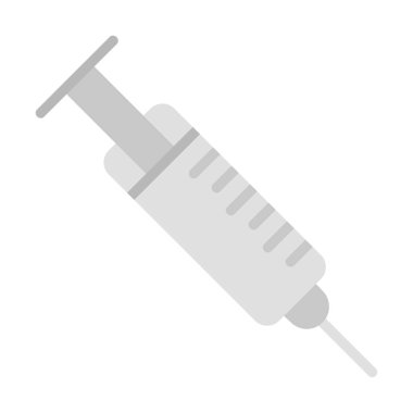 Şırınga web simgesi, vektör çizim 