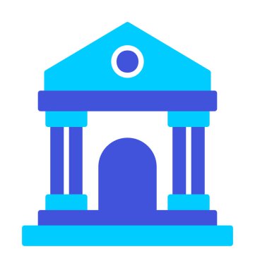 Simge vektör tasarlamak yapı Müzesi