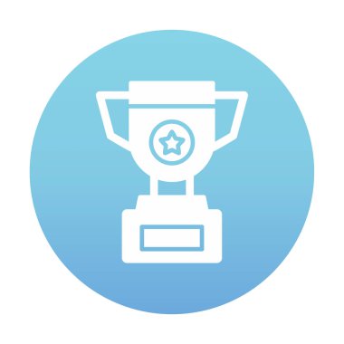 kupa simgesi, vektör çizimi