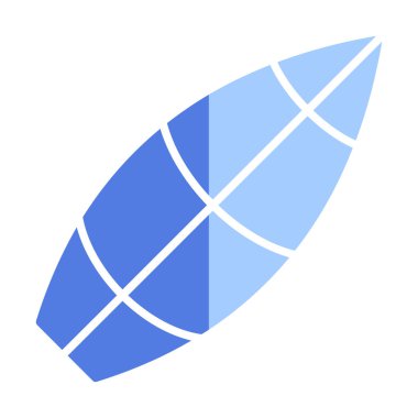 sörf tahtası vektör illüstrasyonu modern simge